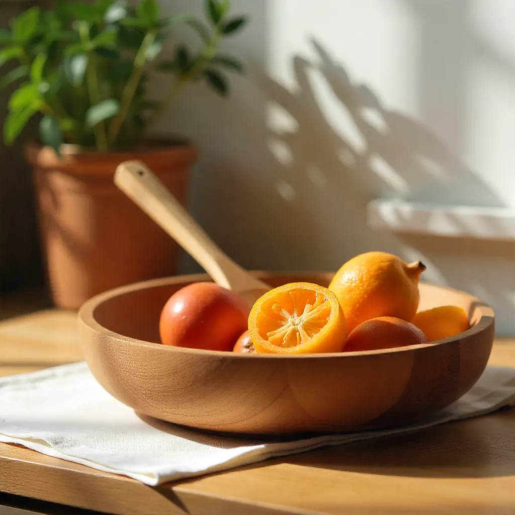 Cleaning wooden utensils